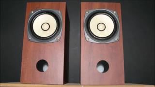 FOSTEX フルレンジスピーカー FE103E \u0026 P1000E 純正BOX full range speaker ♪ cello youtube library