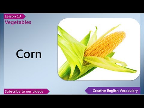 Learn English - English Vocabulary Lesson 13 - Vegetables | Free English Lessons, ESL Lessons Learn English - English Vocabulary Lesson 13 - Vegetables | Free English Lessons, ESL Lessons