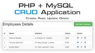 PHP MySQL - ระบบ CRUD Application [PART 1]