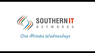 One Minute Wednesday - Using Public WiFi?