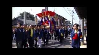 多和神社秋季大祭 魁組ちょうさ　2012 10 7