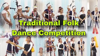 Traditional Folk Dance Competition Winner🏆 || Diphu Govt. College || Ritnong Chingdi || 2024