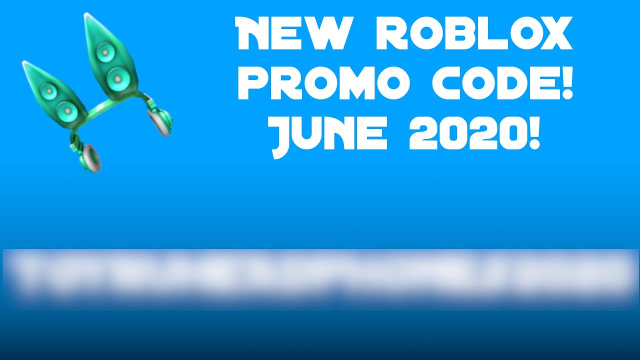 *June 2020* New Roblox Promo Code - YouTube