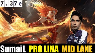 SumaiL [LINA] MID 7.37E- DOTA 2 HIGHEST MMR MATCH#dota2  #dota2gameplay #sumail