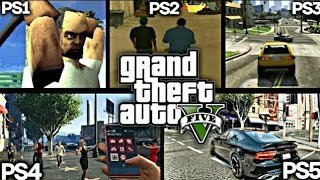 Gta 5 Graphics Comparison Ps1 Vs Ps2 Vs Ps3 Vs Ps4 Vs Ps5 Grand Royale