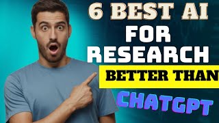 6 Best AI tools in research / AI essay writers / AI for research papers