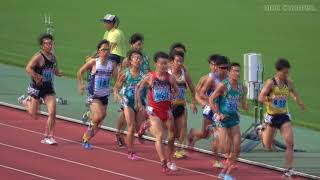 【関東インカレ2018】第97回関東学生陸上競技対校選手権大会 男子2部 1500m 決勝