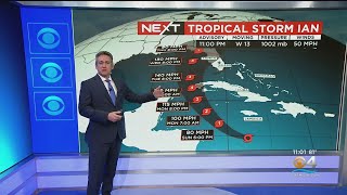 Tracking the Tropics: Tropical Storm Ian - Sunday Morning 9/25/22