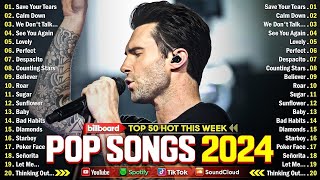 Maroon 5, Bruno Mars, Adele, Ed Sheeran, Dua Lipa, Rihanna, The Weeknd - Billboard Top 50 This Week