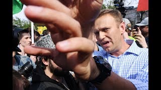 Russia's Alexei Navalny among scores detained