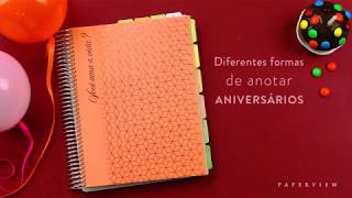 Diferentes formas de anotar no seu Daily Planner | Paperview