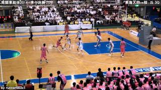 南関東総体2014　準々決勝　東海大四ｘ桜　丘　3Q，4Q