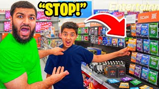 He BOUGHT V-Bucks With Big Brothers Credit Card At Walmart... (FORTNITE)