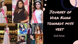 journey of Hira Khan towards miss Veet 2017