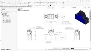 Creating a Machining Drawing for a Cast Part