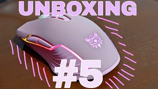 Onikuma CW905 Pink RGB Gaming Mouse - Unboxing #5