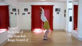 Learn The Jitterbug Stroll | Routine Breakdown | Level 4 Lesson 12 | Shauna Marble | Lindy Ladder