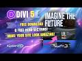 Divi 5 FREE Download – 6 Stunning Hero Sections You Can Install in Minutes