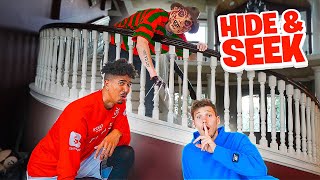 Scary Hide N Seek Vs Freddy Krueger!