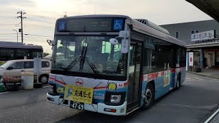 三崎口駅 ロータリー　京浜急行バス　発着シーン