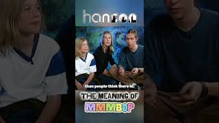 Hanson What Does Mmmbop Really Mean