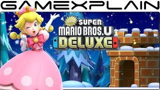 10 Minutes of Peachette Gameplay in New Super Mario Bros. U Deluxe! (& Toadette!)