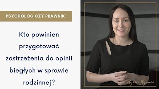 Kto powinien przygotować zastrzeżenia do opinii OZSS?