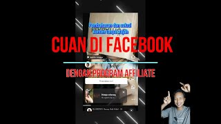 Facebook Afiliator: Cara Mudah Dapat Penghasilan dari Program Afiliasi Facebook