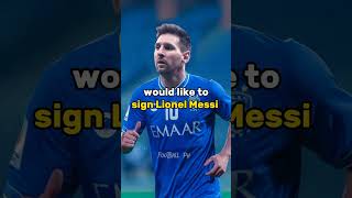 LIONEL MESSI WILL JOIN AL HILAL AT THE END OF HIS CONTRACT 🤯😱 #messi #alhilal