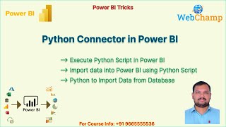 PBI_9: Python Connector in Power BI || Import Data into Power BI Using Python Script