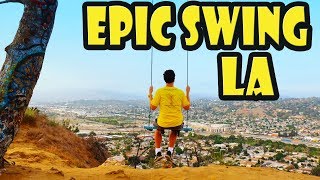 Best Instagram Spot in LA - Elysian Park Hidden Swing