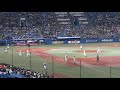 ウィーラーと田中俊太を抑える今野 龍太【ヤクルトスワローズ対 読売ジャイアンツ2020年10月22日】