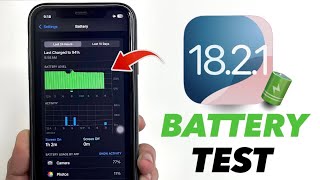 iOS 18.2.1 Battery Test - iOS 18.2.1 Battery Drain? - IOS 18.2.1 Battery Review