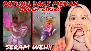 VIRAL PATUNG DARI MEKAH BOLEH ZIKIR‼️ SERAM WEH MALAM MALAM!!