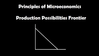 Production Possibilities Frontier - Principles of Microeconomics