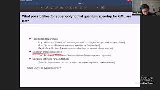 On Quantum Linear Algebra for Machine Learning | Quantum Colloquium