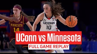 UConn Women's Basketball vs Minnesota Full Game Replay | 2021 Women's Battle 4 Atlantis