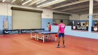 Udaya Ranasingha vs Zhang Kai | California Table Tennis