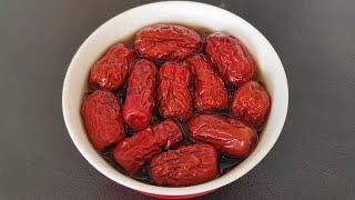 Soak red dates in aged vinegar for 2 days. The wisdom and crystallization left by the elderly