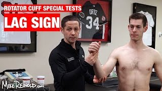 Lag Sign – Rotator Cuff Special Test