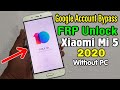 Xiaomi Mi 5 FRP Unlock/ Google Account Bypass 2020 (Without PC)