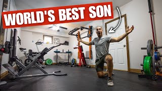I Built My Parents a $25K Dream Home Gym!