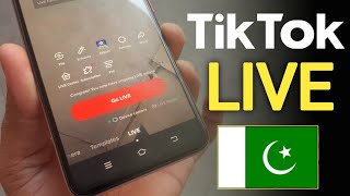 How to Go Live on Tiktok in Pakistan | How to Go Live on Tiktok in Pakistan 2024