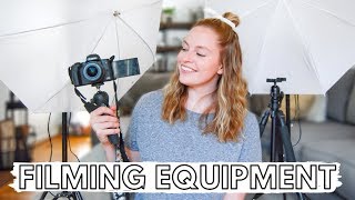 MY YOUTUBE FILMING SET-UP: The equipment & settings I use to create my YouTube videos on a Canon M50