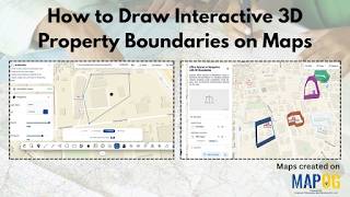 How to Create Interactive 3D Property Boundaries in MAPOG | Smart Land Mapping Made Easy #mapog
