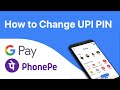 How to Change UPI Pin in Google Pay | PhonePe | Loxyo Tech