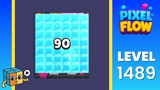 Pixel Flow Level 1489 (Hard) Walkthrough Solution