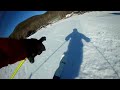 telemark skiing at the camden snow bowl feb. 2023