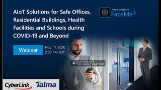 AIoT Solutions for Safe Offices, Residential Buildings, Health Facilities and Schools