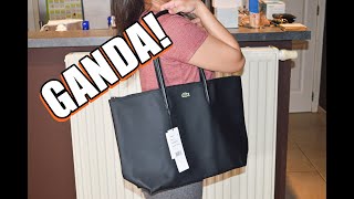 UNBOXING LACOSTE TOTE BAG | LACOSTE | TOTE BAG | LACOSTE L.12.12 CONCEPT LARGE SHOPPING BAG